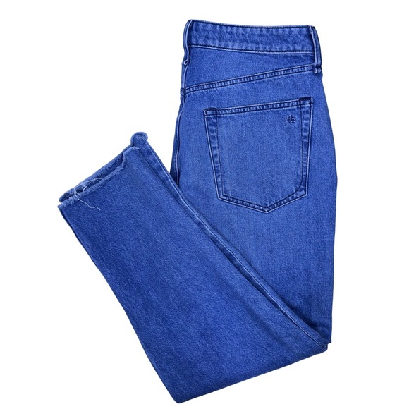 Rag & Bone Nina High Rise Ankle Cigarette Jeans In‎ Poppy Womens Size 31  NEW